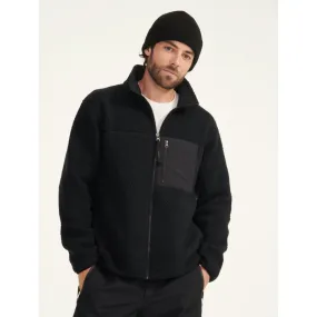 Aigle Polaire sherpa à fermeture éclair - Polaire homme | Hardloop