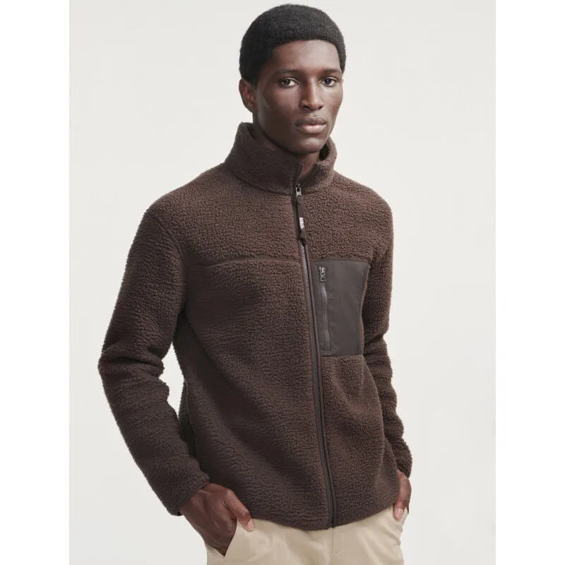 Aigle Polaire sherpa à fermeture éclair - Polaire homme | Hardloop