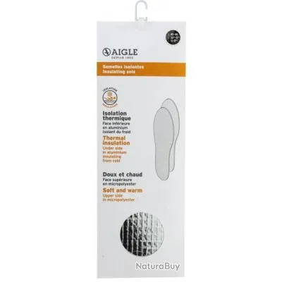 AIGLE Semelles isolantes P39+