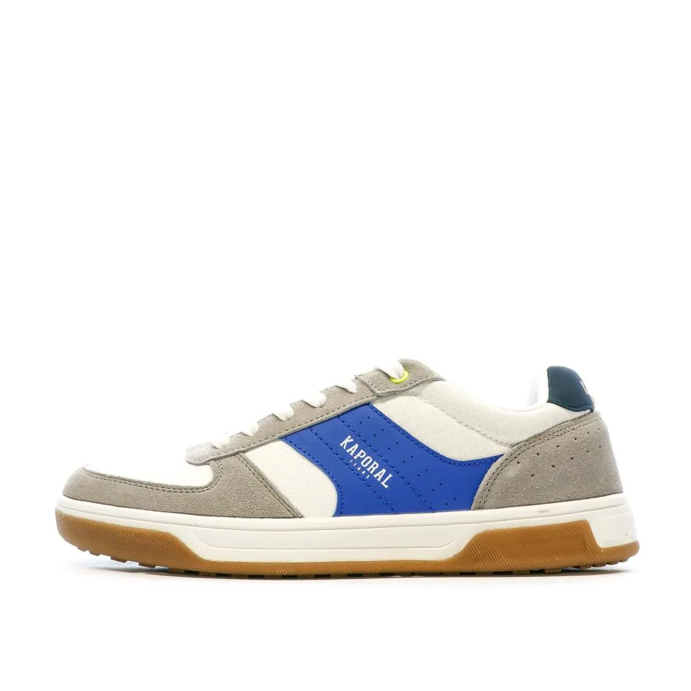 Baskets Blanc/Bleu Homme Kaporal Drake