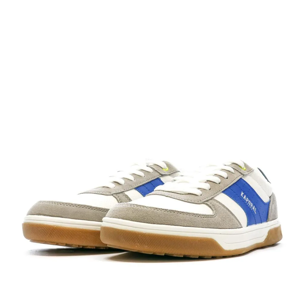 Baskets Blanc/Bleu Homme Kaporal Drake