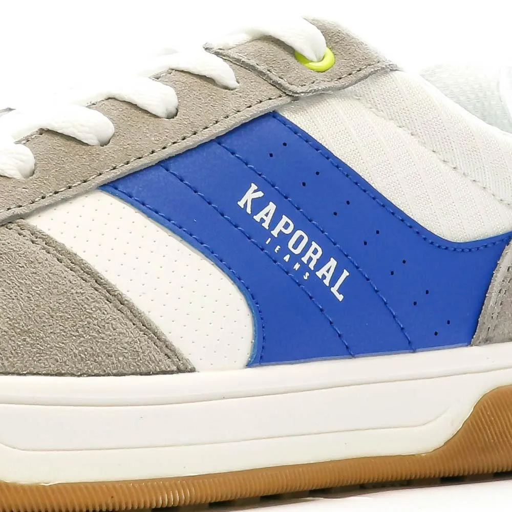 Baskets Blanc/Bleu Homme Kaporal Drake