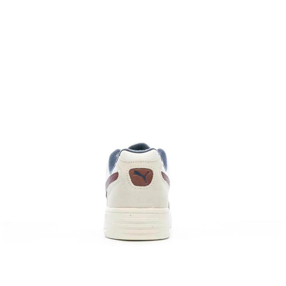 Baskets Blanc/Bordeaux Homme Puma Slipstream Lo Retro