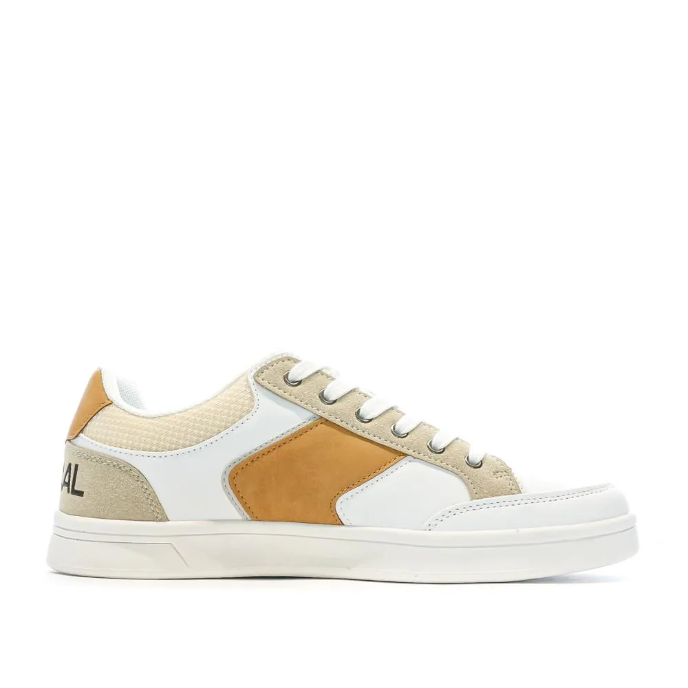 Baskets Blanche/Camel Homme Kaporal Draglow