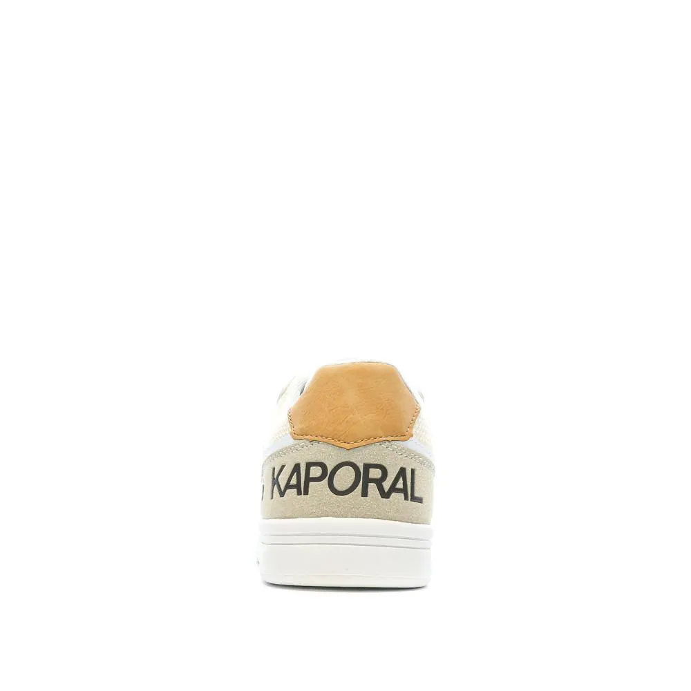 Baskets Blanche/Camel Homme Kaporal Draglow