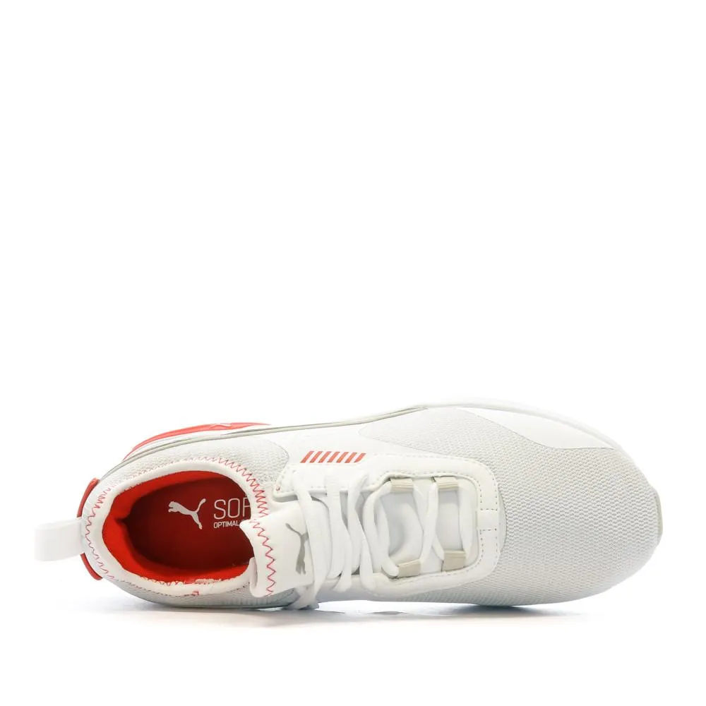 Baskets Blanches Homme Puma Ferrari Electron Pro Asphalt