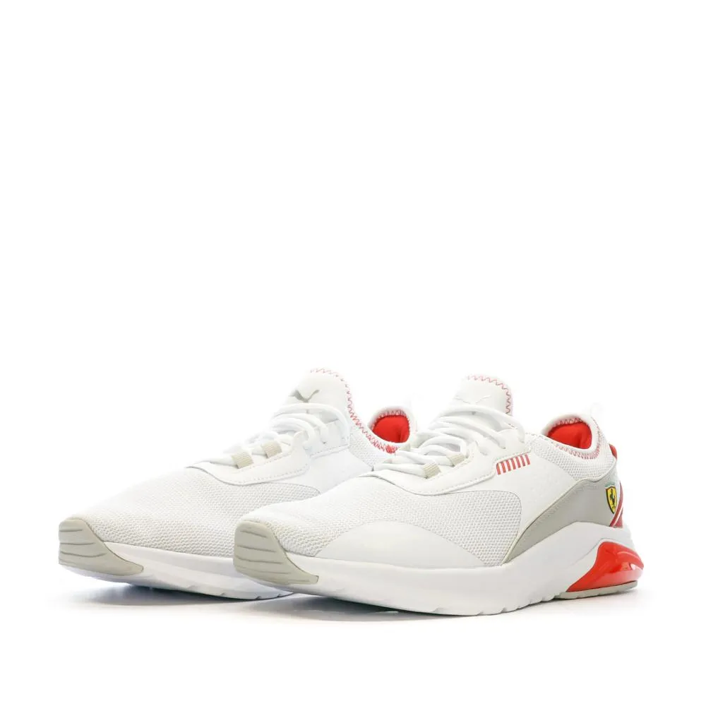 Baskets Blanches Homme Puma Ferrari Electron Pro Asphalt