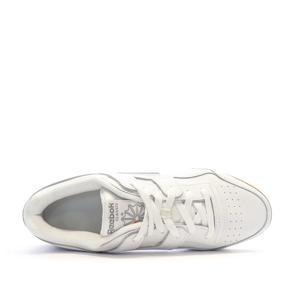 Baskets Blanches Homme Reebok Workout Plus