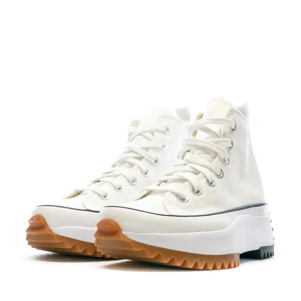 Baskets Blanches Mixte Converse Run Star Hike