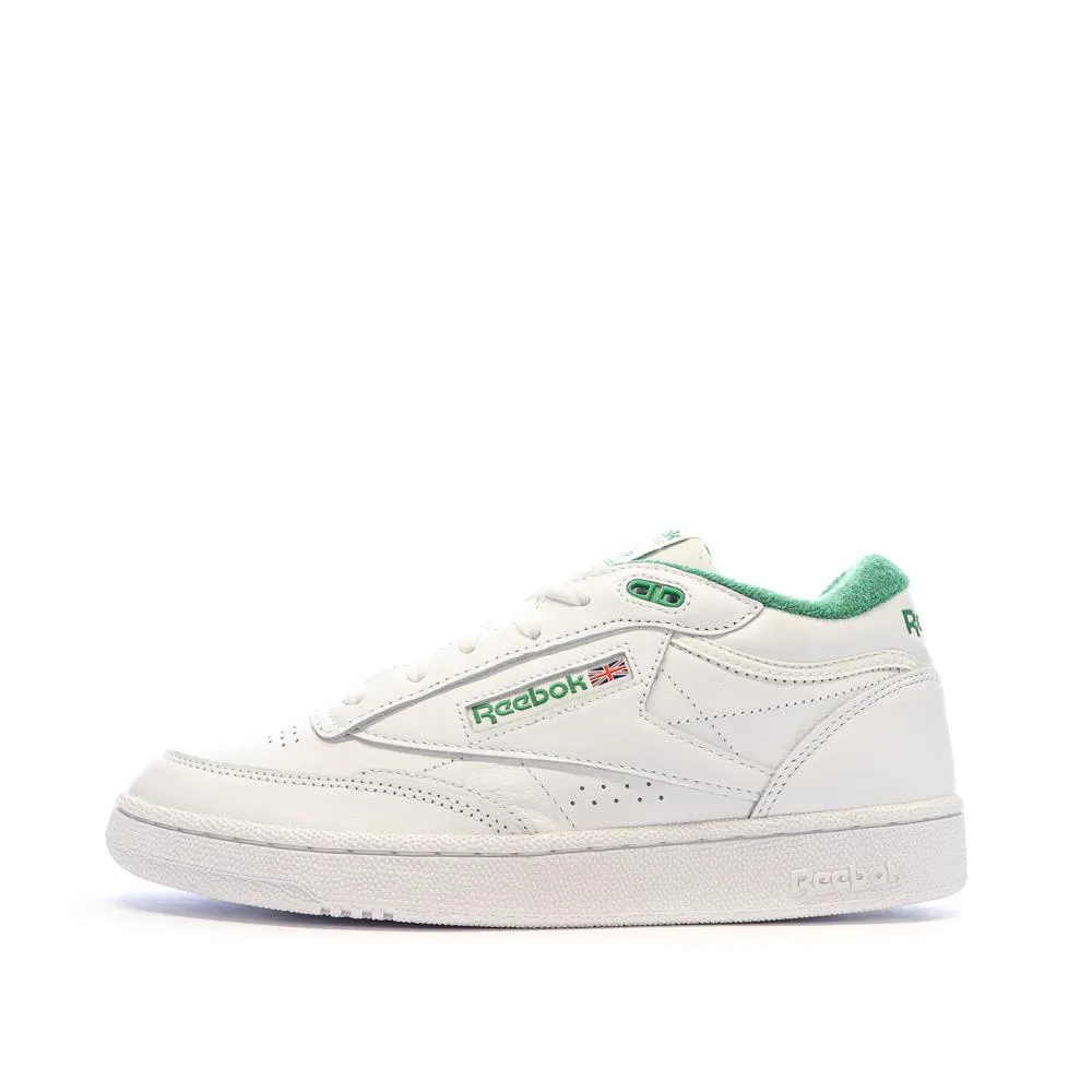 Baskets Blanches/Vertes Homme Reebok Club