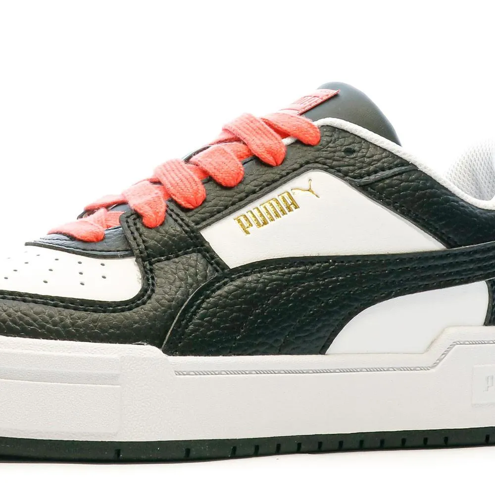 Baskets Blanc/Noir Homme Puma Pro Contrast