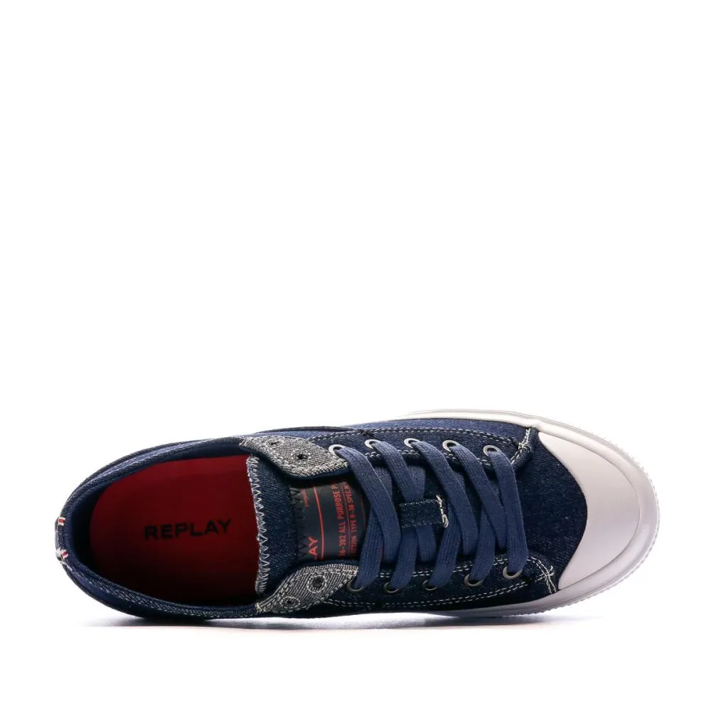 Baskets Bleu denim Homme Replay Snap