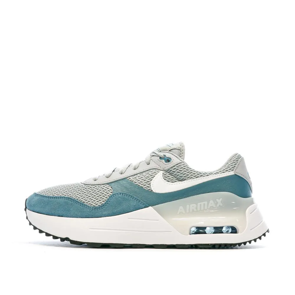 Baskets Gris/Bleu Homme Nike Air Max Systm