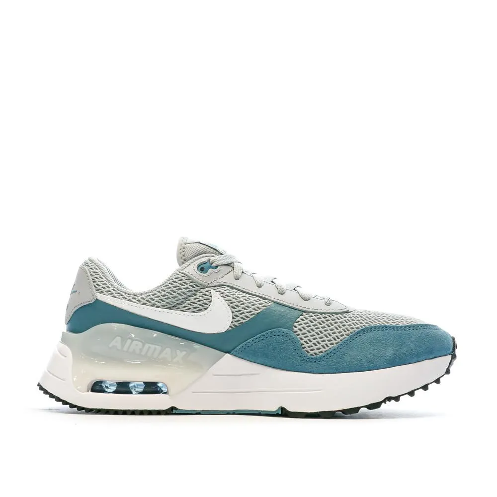 Baskets Gris/Bleu Homme Nike Air Max Systm