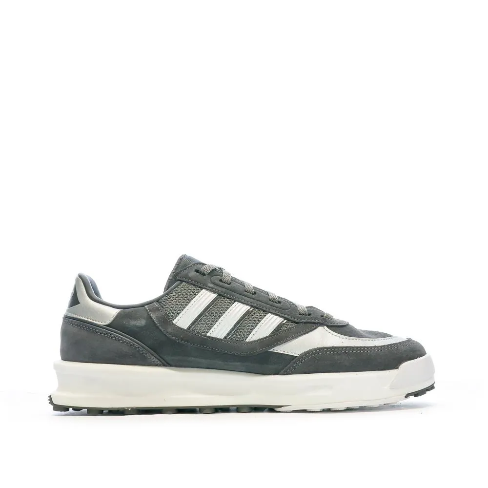 Baskets Grise Homme Adidas Indoor