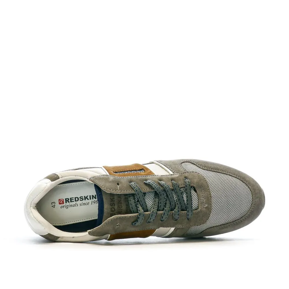 Baskets Grise/Camel Homme Redskins Affairan