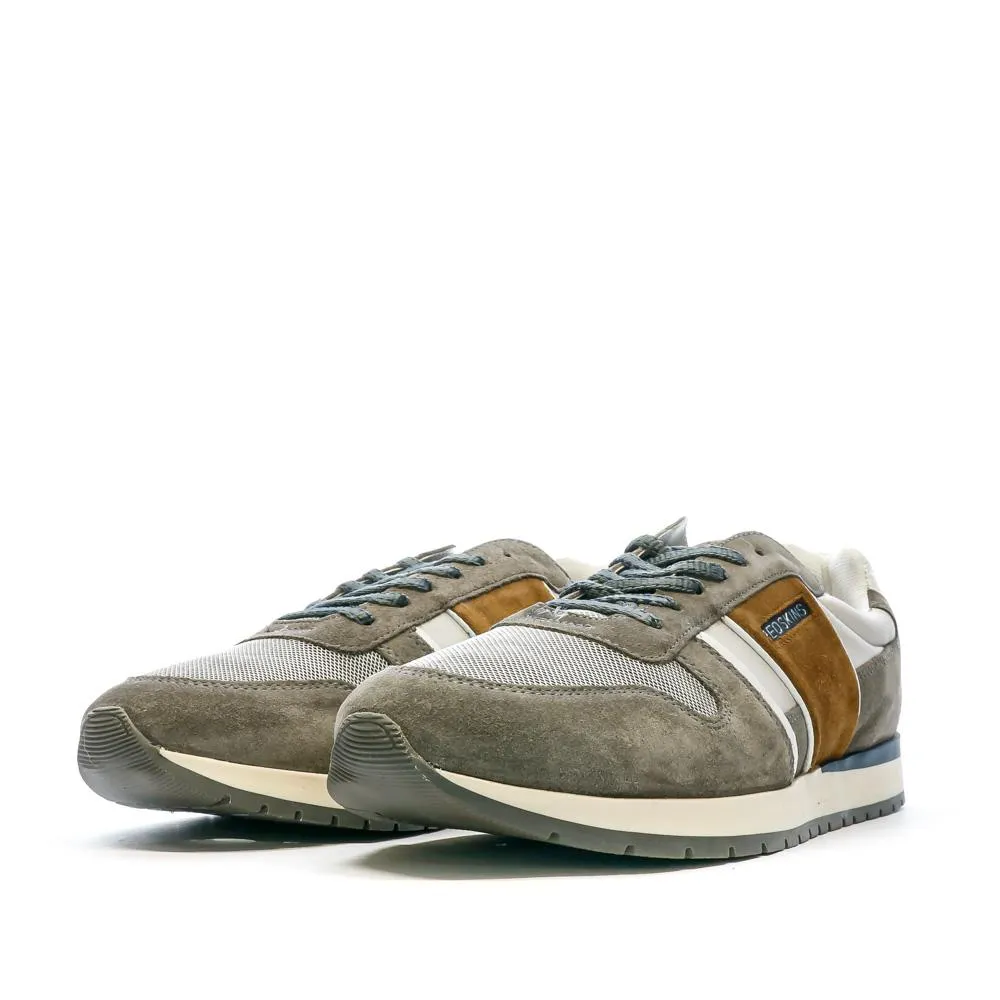 Baskets Grise/Camel Homme Redskins Affairan