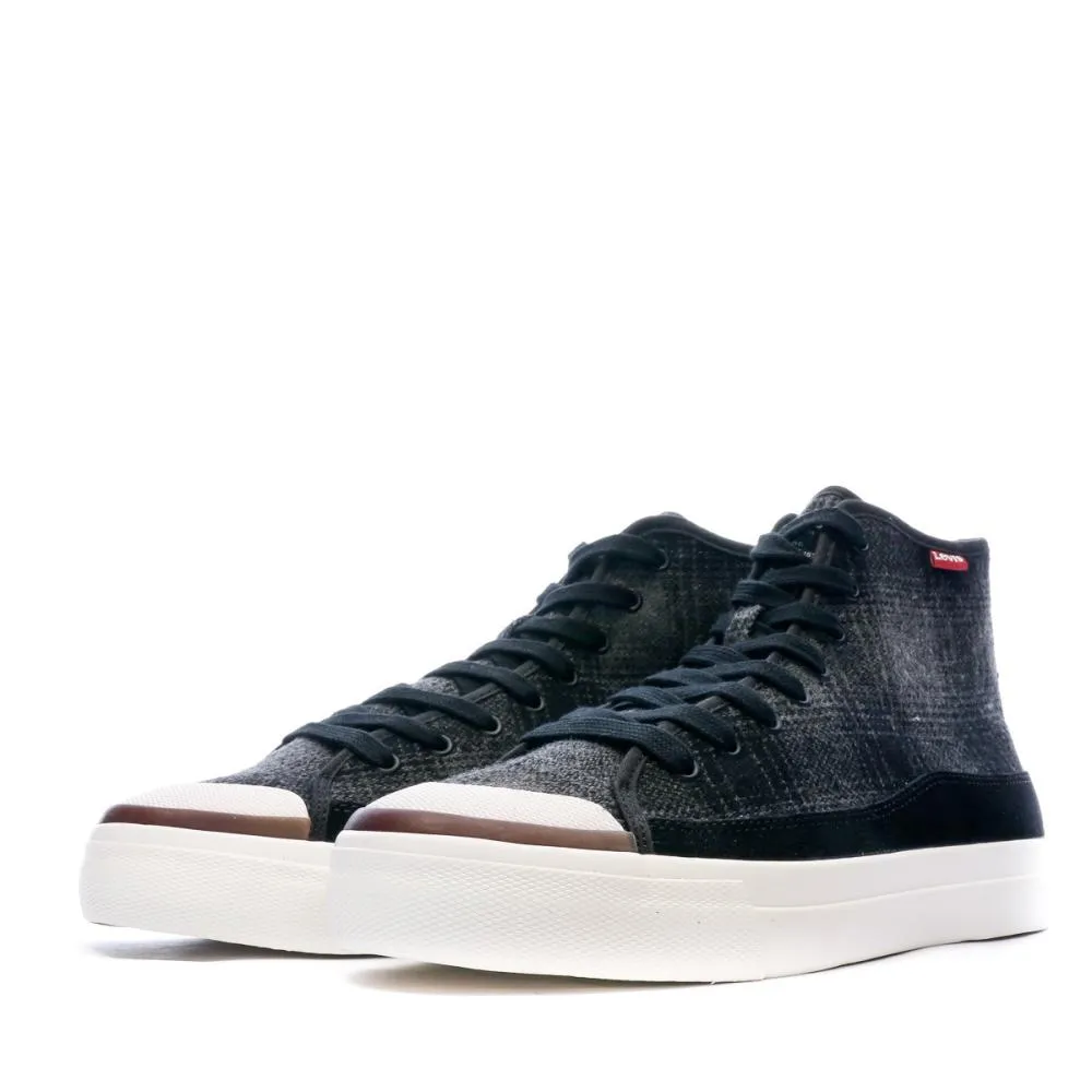 Baskets Montantes Noir Homme Levi's Square High