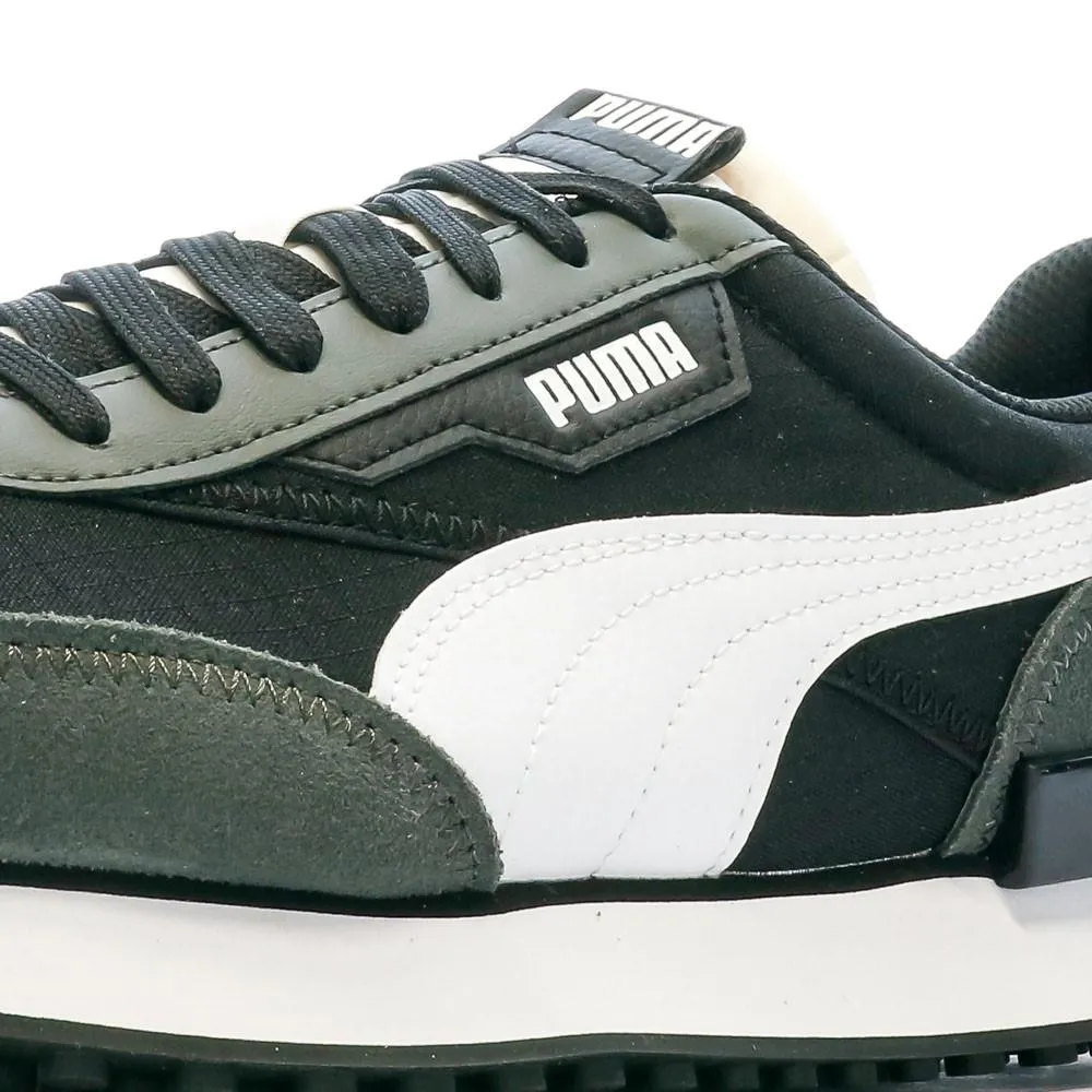 Baskets Noir/Blanc Homme Puma Future Rider Play On