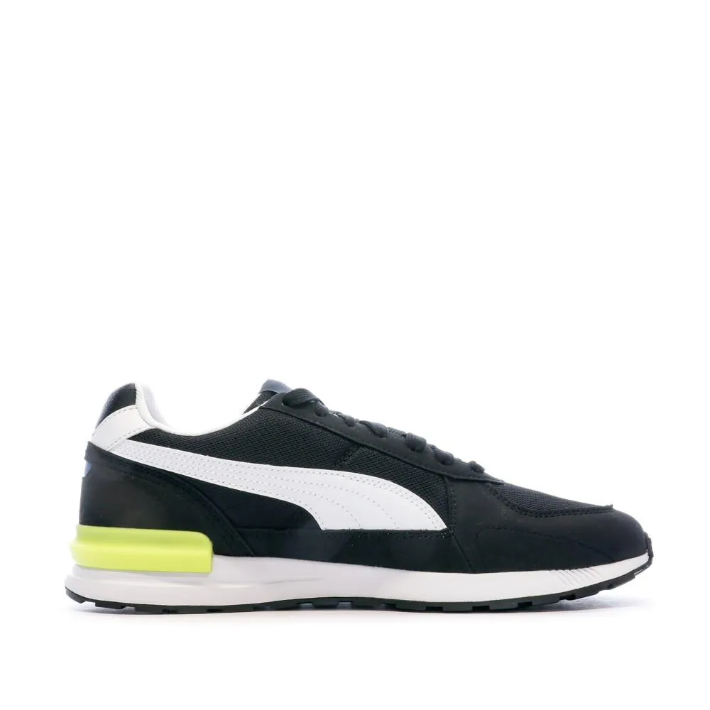 Baskets Noire/Jaune Homme Puma Graviton