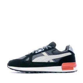 Baskets Noir/Gris Homme Puma Graviton Evening