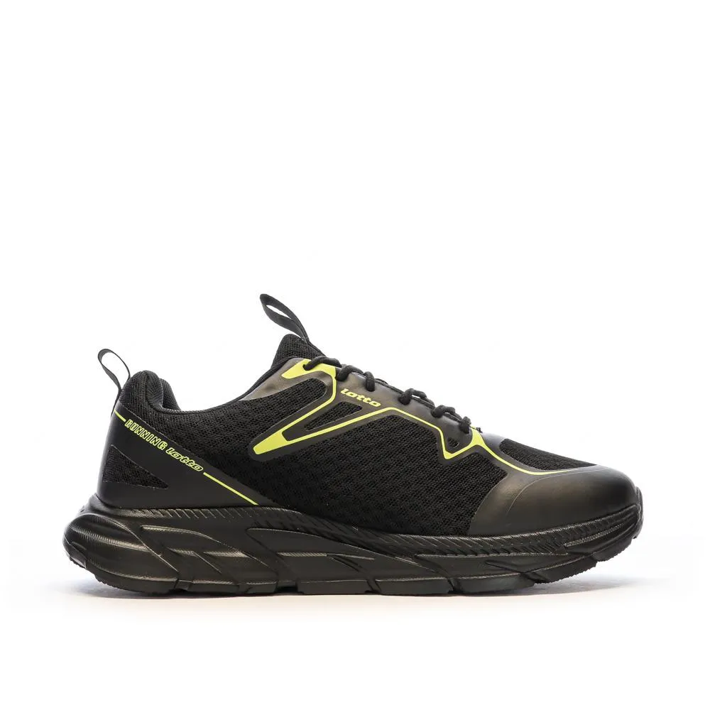 Baskets Noir/Jaune Noir Homme Lotto Thirty4