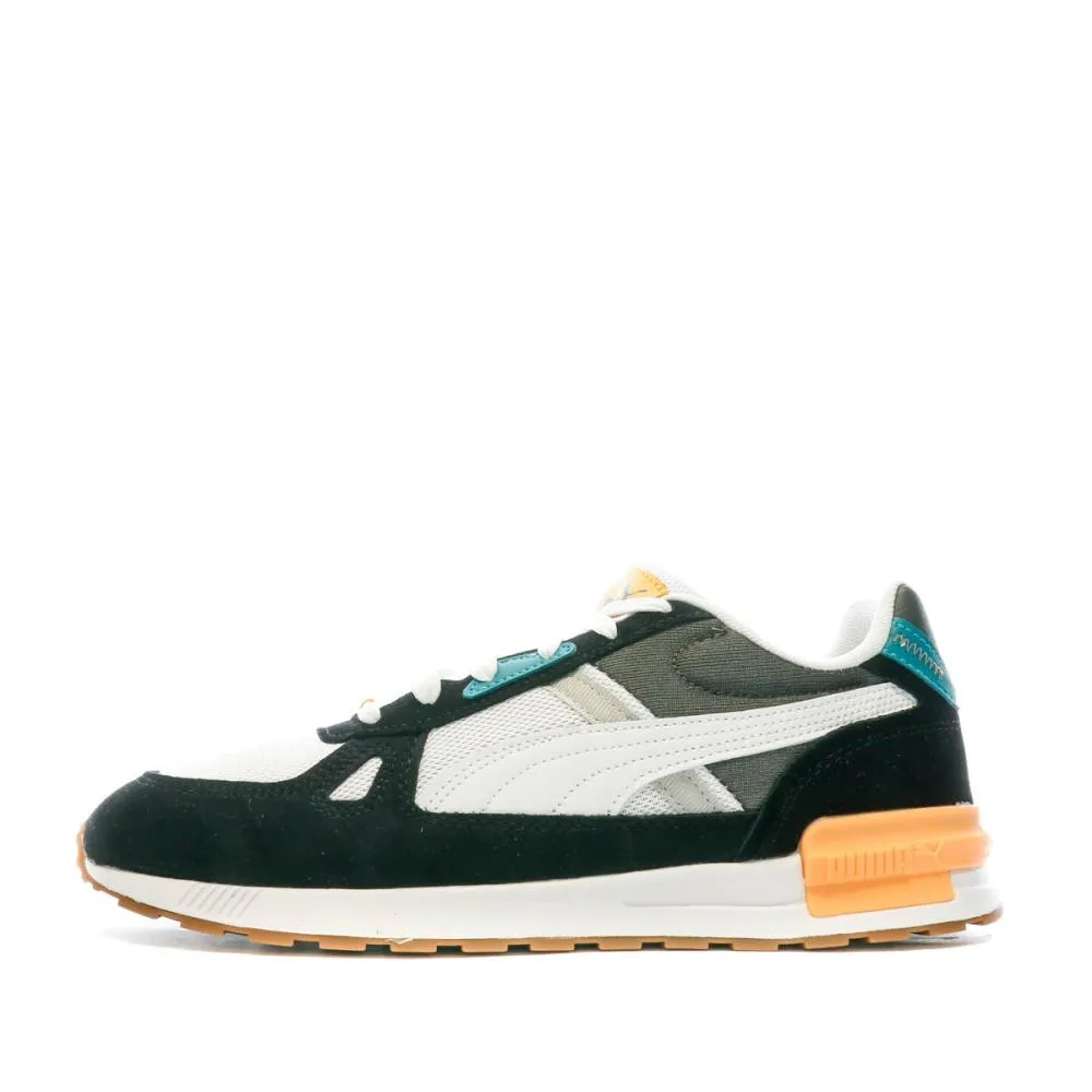 Baskets Noir/Orange Homme Puma Graviton Evening