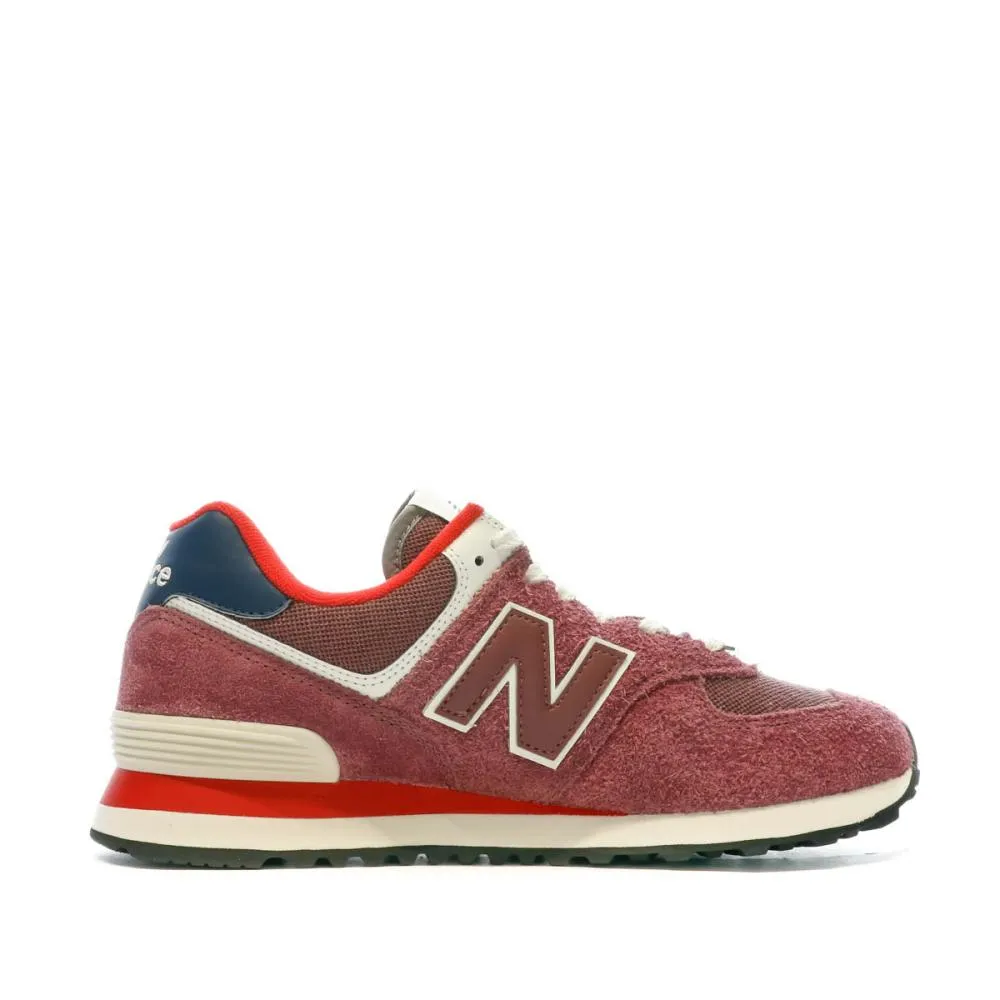 Baskets Rouge Homme New Balance 574