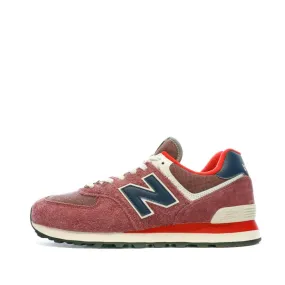 Baskets Rouge Homme New Balance 574