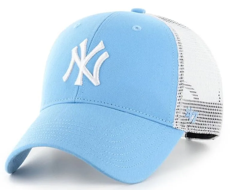 casquette 47 Brand MLB New York Yankees Branson '47 MVP Trucker Child - Light Blue/White - kid´s