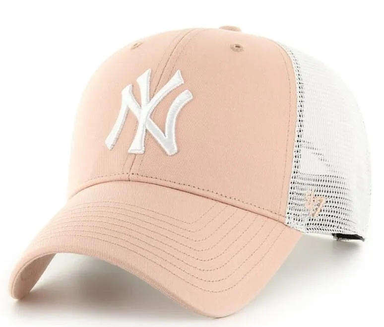 casquette 47 Brand MLB New York Yankees Branson '47 MVP Trucker - Dusty Mauve