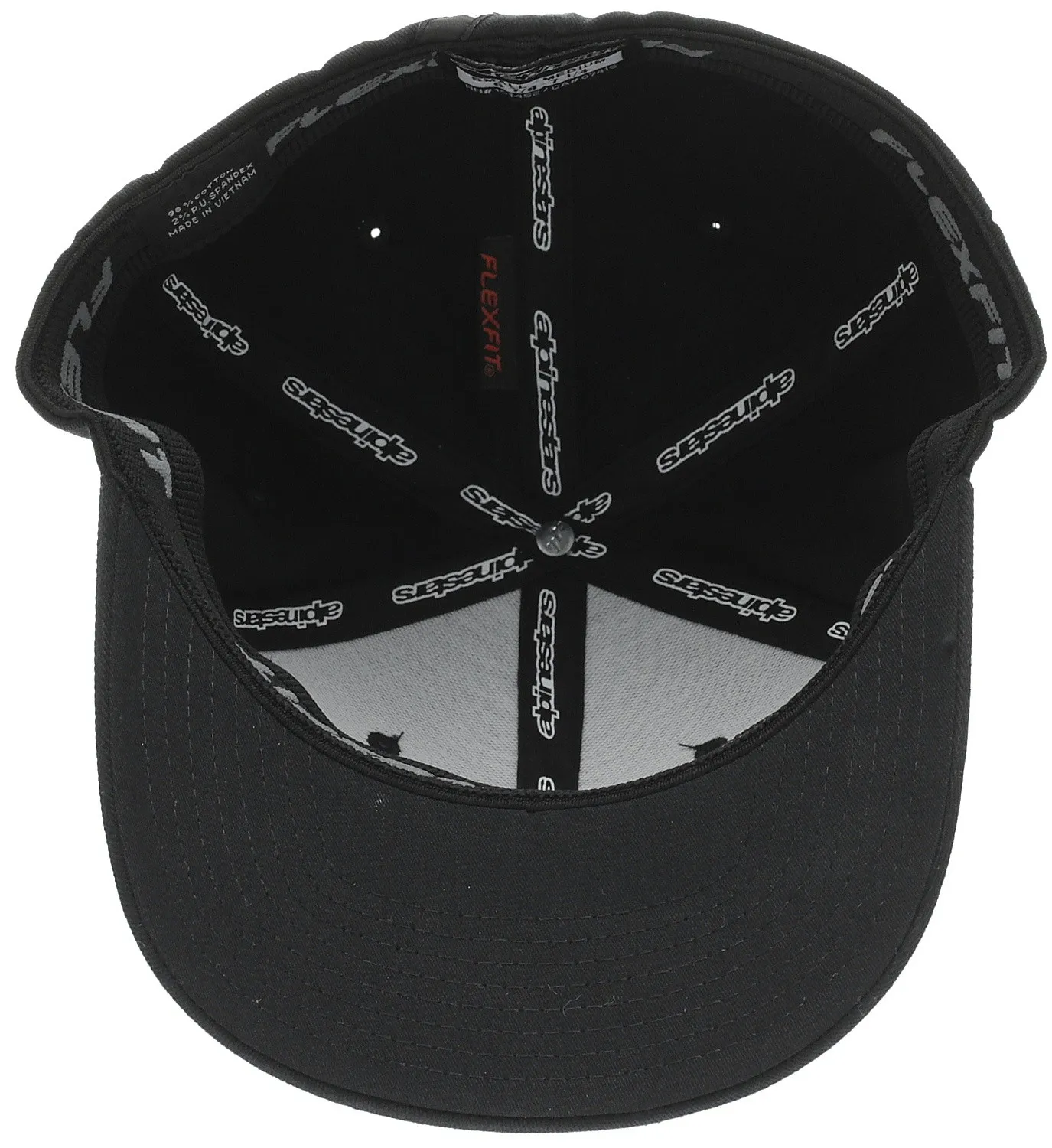 casquette Alpinestars Ageless Curve - Black/Black - men´s