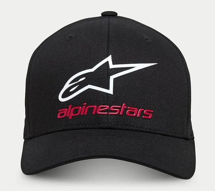 casquette Alpinestars Always 2.0 - Black/White/Red - men´s