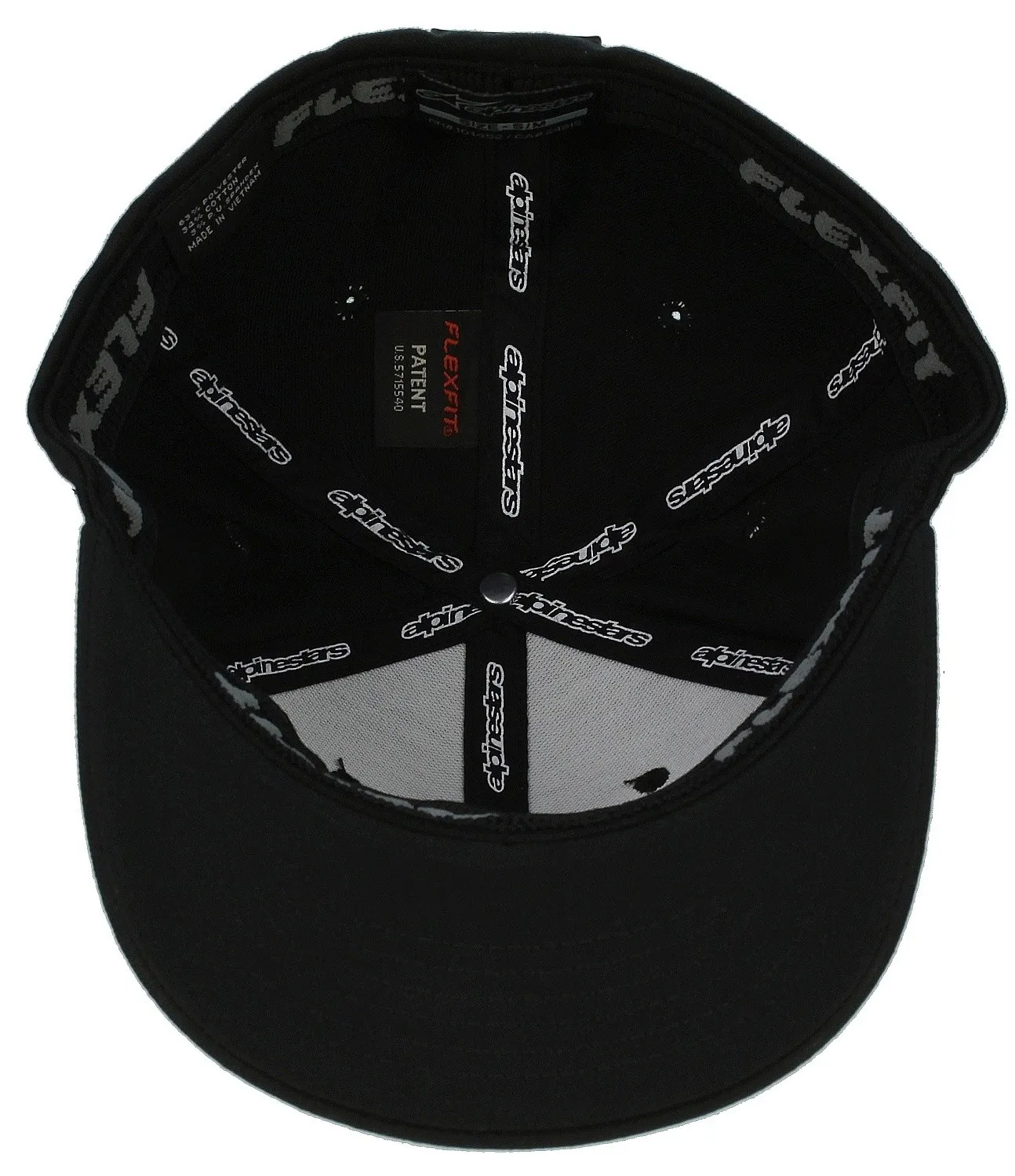 casquette Alpinestars Blaze Flexfit - Black/White