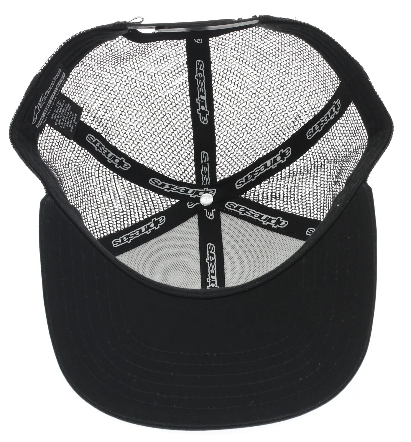 casquette Alpinestars Corp Trucker - White/Black - men´s