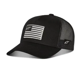 casquette Alpinestars Flag Snapback Trucker - Black/Black - men´s