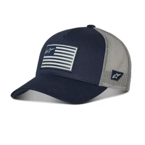 casquette Alpinestars Flag Snapback Trucker - Navy/Grey - men´s