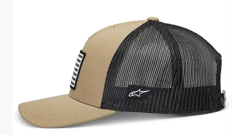 casquette Alpinestars Flag Snapback Trucker - Sand/Black - men´s