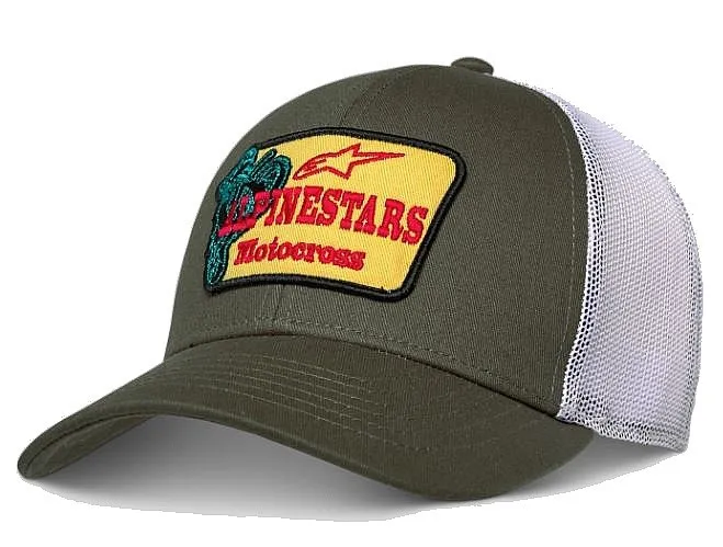 casquette Alpinestars Hardware Trucker - Military/White - men´s