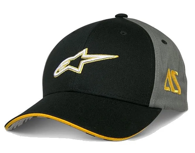 casquette Alpinestars Multicomp - Black/Grey - men´s