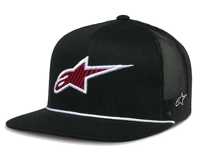 casquette Alpinestars Orion Trucker - Black/Black - men´s