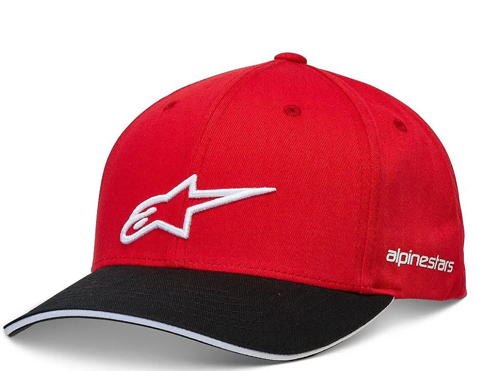 casquette Alpinestars Rostrum - Red/Black - men´s