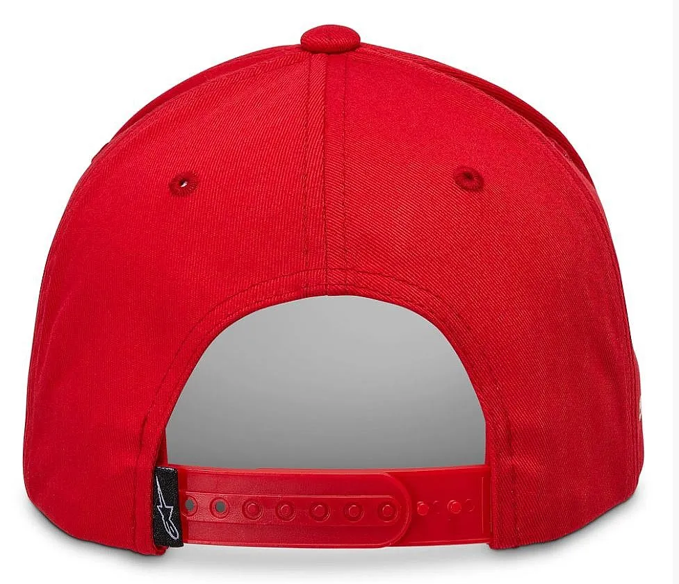 casquette Alpinestars Rostrum - Red/Black - men´s