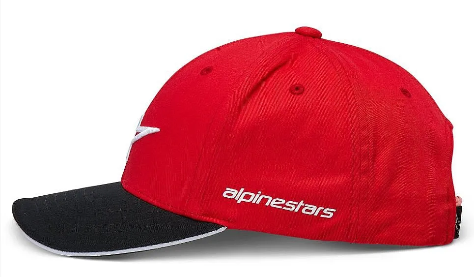 casquette Alpinestars Rostrum - Red/Black - men´s