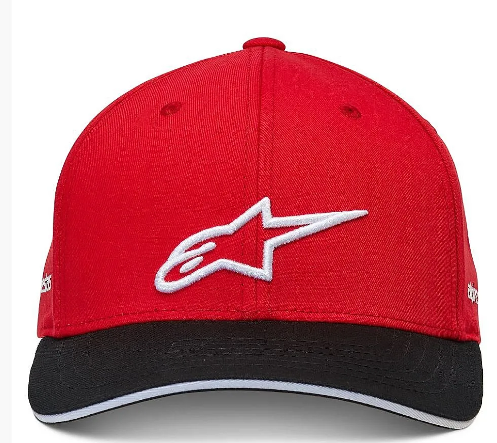 casquette Alpinestars Rostrum - Red/Black - men´s