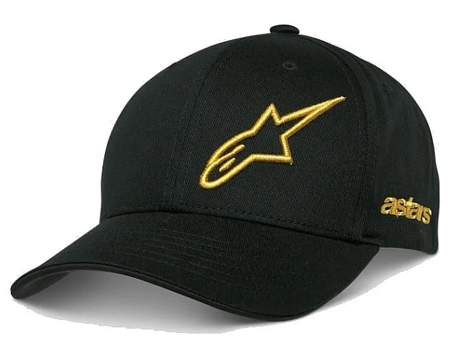 casquette Alpinestars Sessionized - Black/Gold - men´s