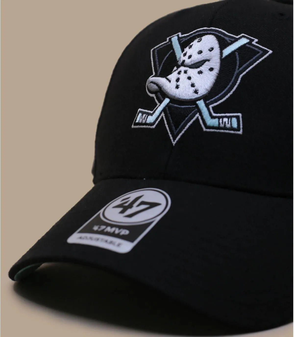 casquette Anaheim ducks noir - Sure Shot Snapback Ducks 47 Brand : Headict