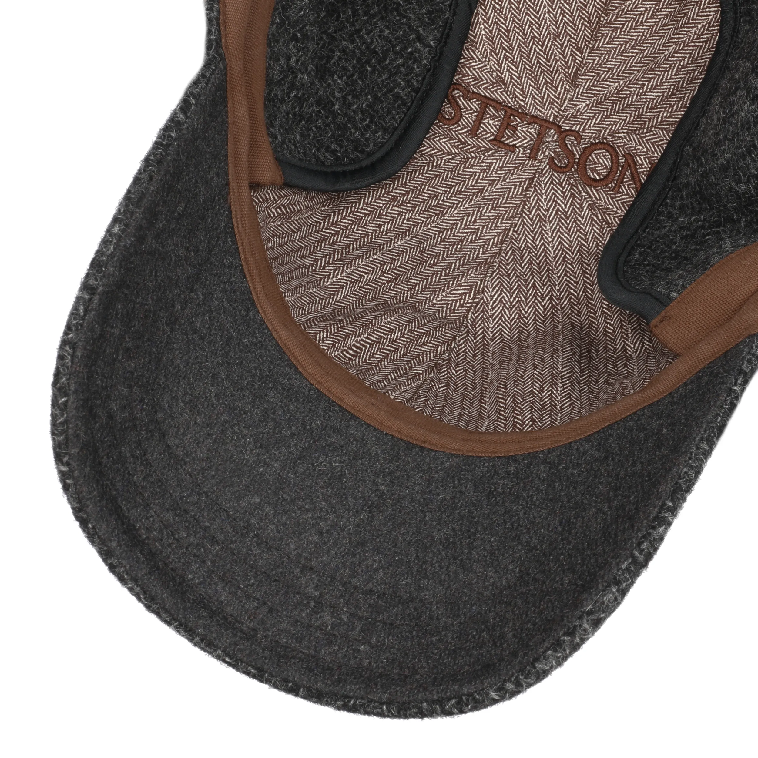 Casquette avec Oreillettes Vilson Wool by Stetson --> Chapeaux, casquettes & bonnets en ligne ▷ Chapeaushop