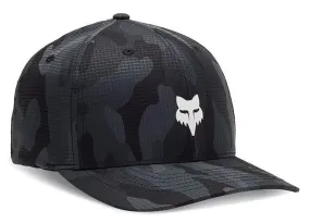 casquette Fox Head Camo Tech Flexfit - Black Camo - men´s