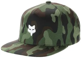 casquette Fox Head Camo Tech Snapback - Green Camo - men´s